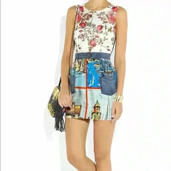 Dolce & Gabbana | Dresses | Dolce Gabbana Satin Denim Dress Nwt | Poshmark